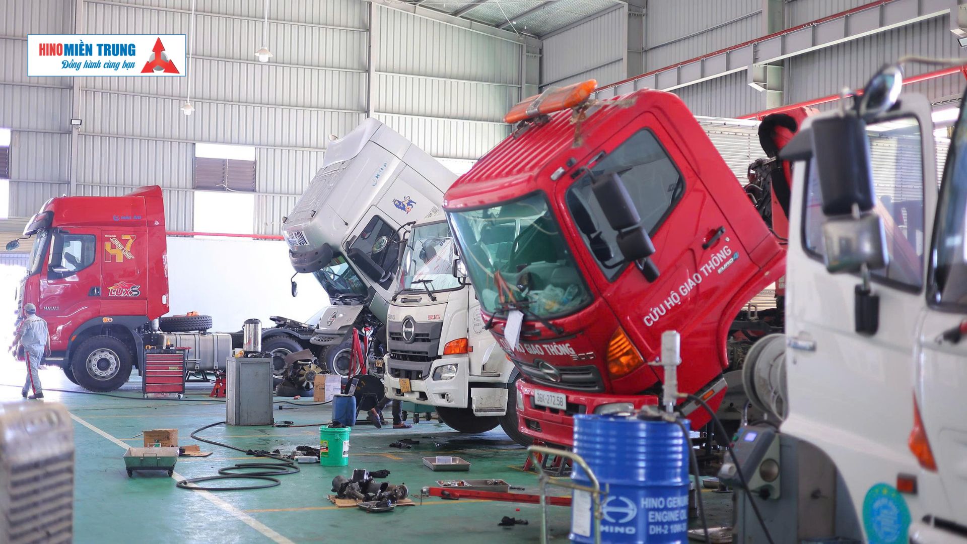 Xưởng dịch vụ 3S Hino Miền Trung chính hãng