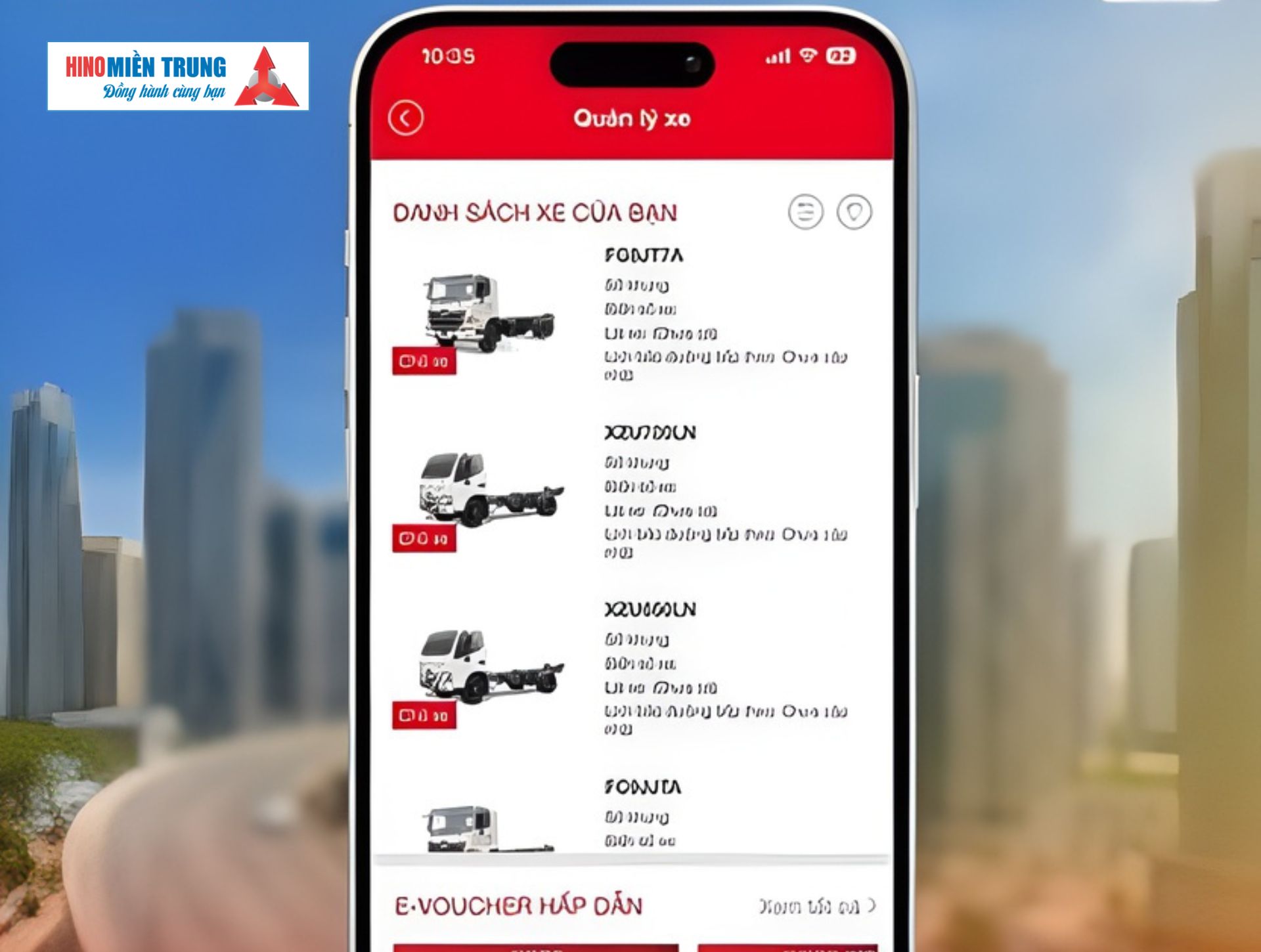 Quản Lý Đội Xe Thông Minh Ngay Trên Hino App