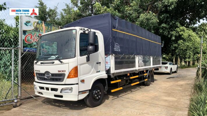 xe tải hino 500 fc euro 4 thung mui bat