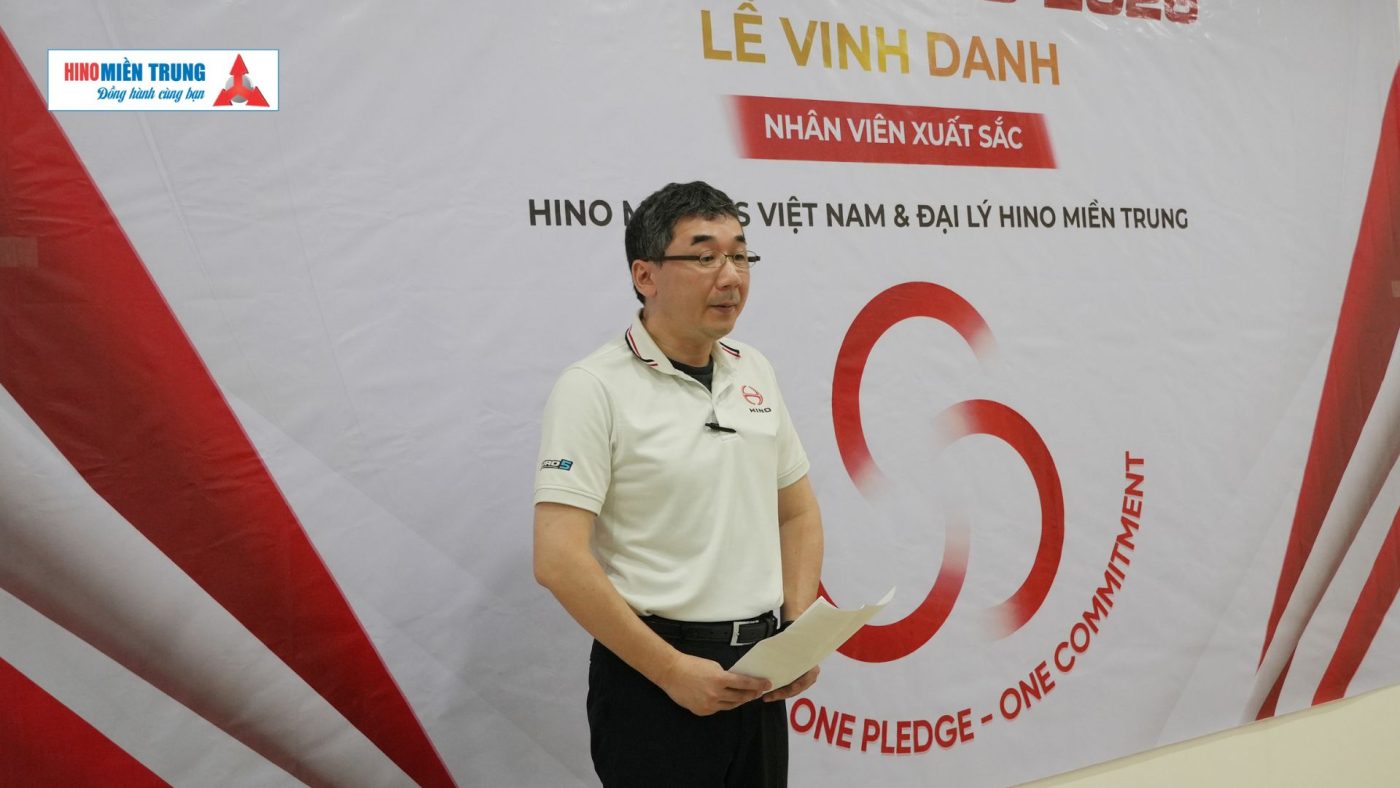 Đại Diện Từ Hino Motors Việt Nam Tham Dự Phát Biểu