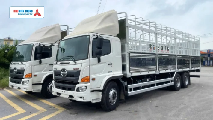 Xe Hino 500 FM Trang Bị Thùng Mui Bạt